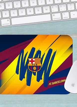 Коврик для мыши фк барселона fc barcelona маленький 007 (180х220х3мм)