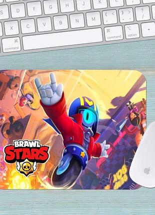 Коврик для мыши бравл старс brawl stars средний 005 (290х250х3мм)