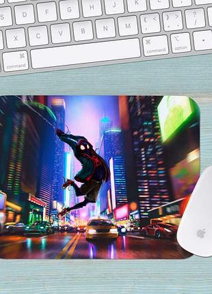 Коврик для мыши человек паук spiderman маленький 0011 (180х220х3мм)