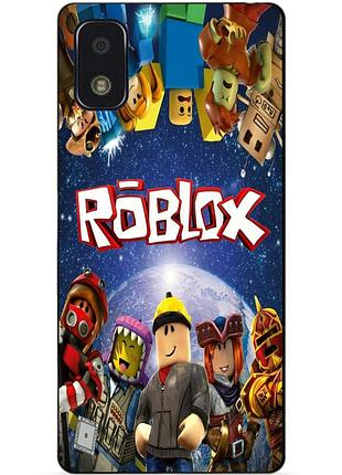 Силіконовий чохол бампер для zte blade l210 з малюнком роблокс roblox