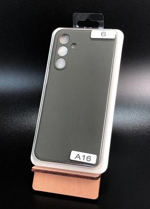 Чехол силиконовый для телефона samsung a16(4g) silicone orig full №6 cocoa 4you