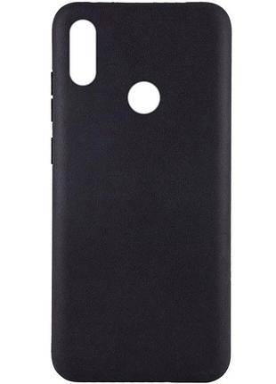 Чехол на xiaomi redmi note 7 / xiaomi redmi note 7 pro / xiaomi redmi note 7s черный гладкий сяоми редми нот 7