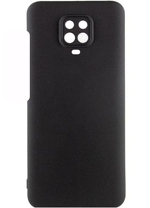 Чехол на xiaomi redmi note 9s / xiaomi redmi note 9 pro / xiaomi redmi note 9 pro max черный матовый силиконов