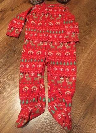 Человечек с оленями