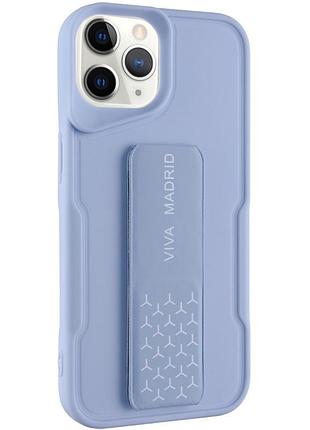 Чохол на iphone 11 pro синій з підставкою чохол на айфон 11