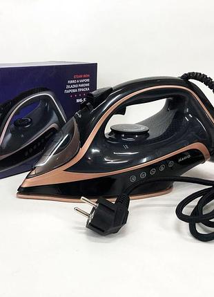 Праска magio mg-530, парова праска відпарювач, парова праска відпарювач, парова праска для одягу shop