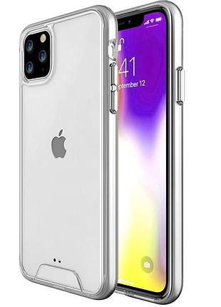 Чохол на iphone 11 pro прозорий силіконовий для айфон 11 про