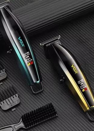 Триммер беспроводной для стрижки vgr v-974 цвет золотой top shop ua_
