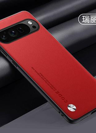 Google pixel 8a чохол code leather червоний