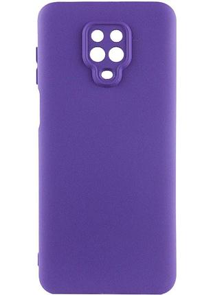 Чехол на xiaomi redmi note 9s / xiaomi redmi note 9 pro / xiaomi redmi note 9 pro max фиолетовый матовый