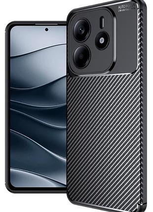 Чехол autofocus xiaomi redmi note 14 4g глобальная версия global черный