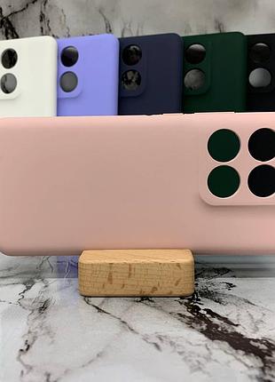 Чохол м'який протиударний motorola edge 60 pro soft touch рожевий