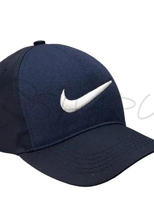 Кепка брендовая из тонкого хлопка бейсболка unisex nike bgh24702 темно-синий