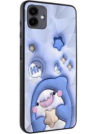 Чохол на samsung galaxy a06 shark з креативним принтом чохол на самсунг галаксі а06