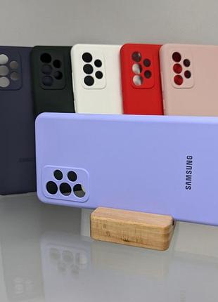 Samsung a52 противоударный чехол софт тач чехол лавандовый