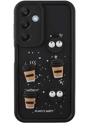 Чохол на samsung galaxy a15 4g / samsung galaxy a15 5g чорний матовий для самсунг галаксі а15