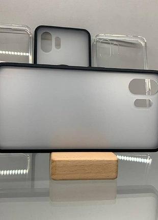 Чехол wlons hybrid противоударный pc+tpu для nothing phone 2 матовый