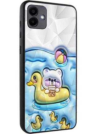 Чохол на samsung galaxy a05 ducklings з креативним принтом чохол на самсунг галаксі а05