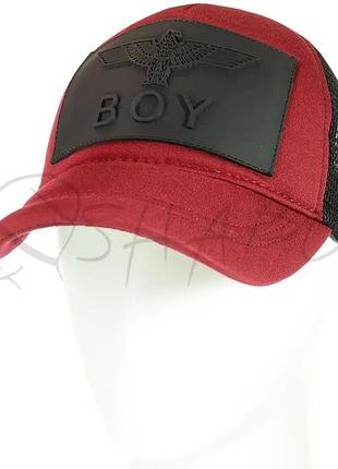 Кепка сітка boy bdh18095 бордовий