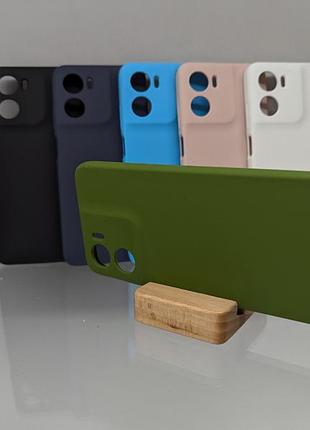Motorola g05/e15 противоударный чехол софт тач чехол оливковый