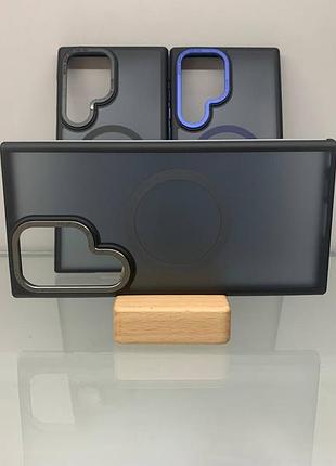 Samsung galaxy s23 ultra противоударный чехол armor matte серый