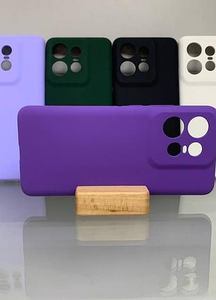 Motorola edge 50 pro противоударный чехол софт тач фиолетовый