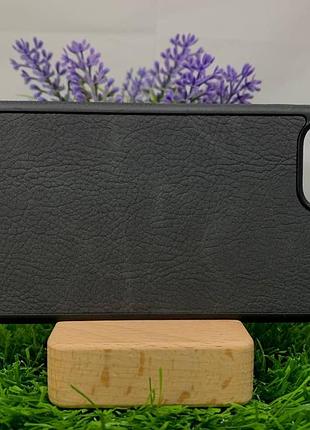 Чехол google pixel 4 кожа серый