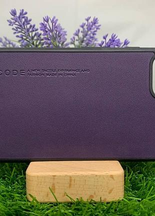 Чохол накладка google pixel 4 xl шкіра фіолетовий
