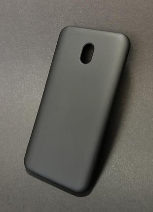 Чохол силіконовий для телефону xiaomi redmi 8a silicone soft silky no1 black 4you