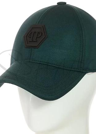 Кепка стрейч phillip plein bdh18015 зелений