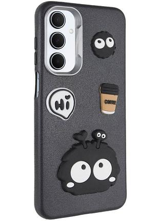 Чохол на samsung galaxy a25 5g чорний з малюнком monster для самсунг галаксі а25