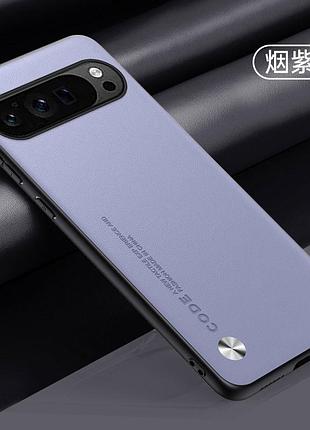 Google pixel 8 чохол code leather бузковий