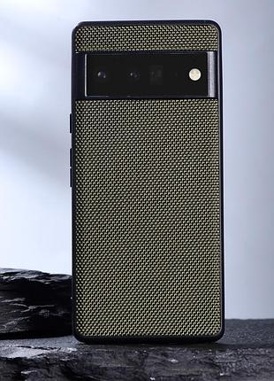 Google pixel 8 pro чехол woven nylon оливковый