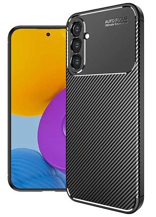 Противоударный чехол autofocus samsung a05s черный
