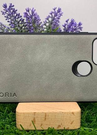 Чохол накладка google pixel 5 нубук сірий