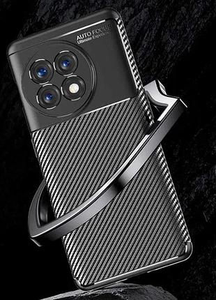 Противоударный чехол autofocus oneplus 11 r черный