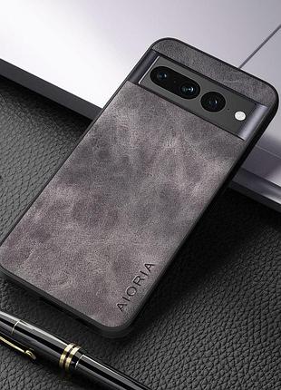 Google pixel 8a нубуковый чехол серый