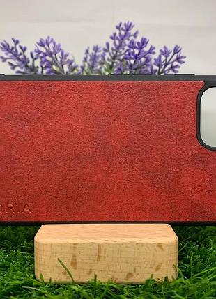 Чехол google pixel 4 нубук красный