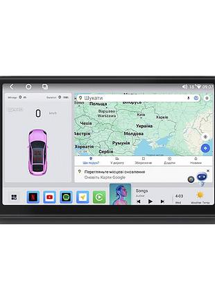 Штатная магнитола lesko для fiat croma ii 2005-2008 экран 9" 4/64 qled carplay 4g wi-fi gps 360 prime