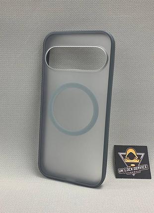 Чохол google pixel 10 pro xl wlons hybrid magsafe матовий протиударний сірий