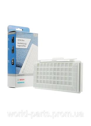 Фильтр hepa для пылесоса bosch в пластиковой кассете, гипоаллергенный фильтрующий элемент для аллергиков