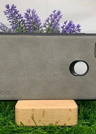 Чехол накладка google pixel 4a нубук серый