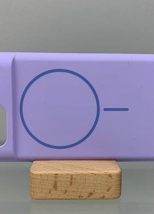 Чохол google pixel 7 magsafe м'який софт тач протиударный бузковий