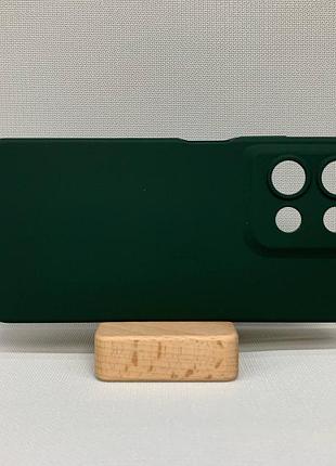 Чехол мягкий противоударный motorola g75 soft touch зеленый