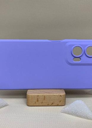 Чехол мягкий противоударный motorola g35 soft touch сиреневый