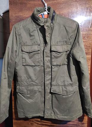 Чоловіча куртка h&m divided r-evolution (olive / m54) в стилі usa military