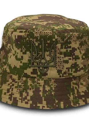 Камуфляжна панама піксель мм14 тактична панамка піксель для військових зсу pixel р24901 хижак