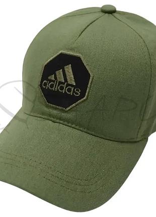 Бейсболка летняя льняная кепка брендовая на регуляторе размера adidas blh25808 хаки