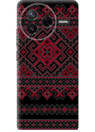 Чохол силіконовий на телефон xiaomi poco f7 pro вишиванка 52 "1763u-4085-58250"