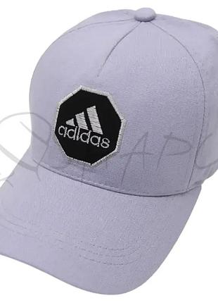 Бейсболка летняя льняная кепка брендовая на регуляторе размера adidas blh25808 светло-серый
